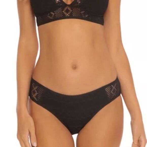 BECCA Other - BECCA Crochet Inset Hipster Bikini Bottom!
